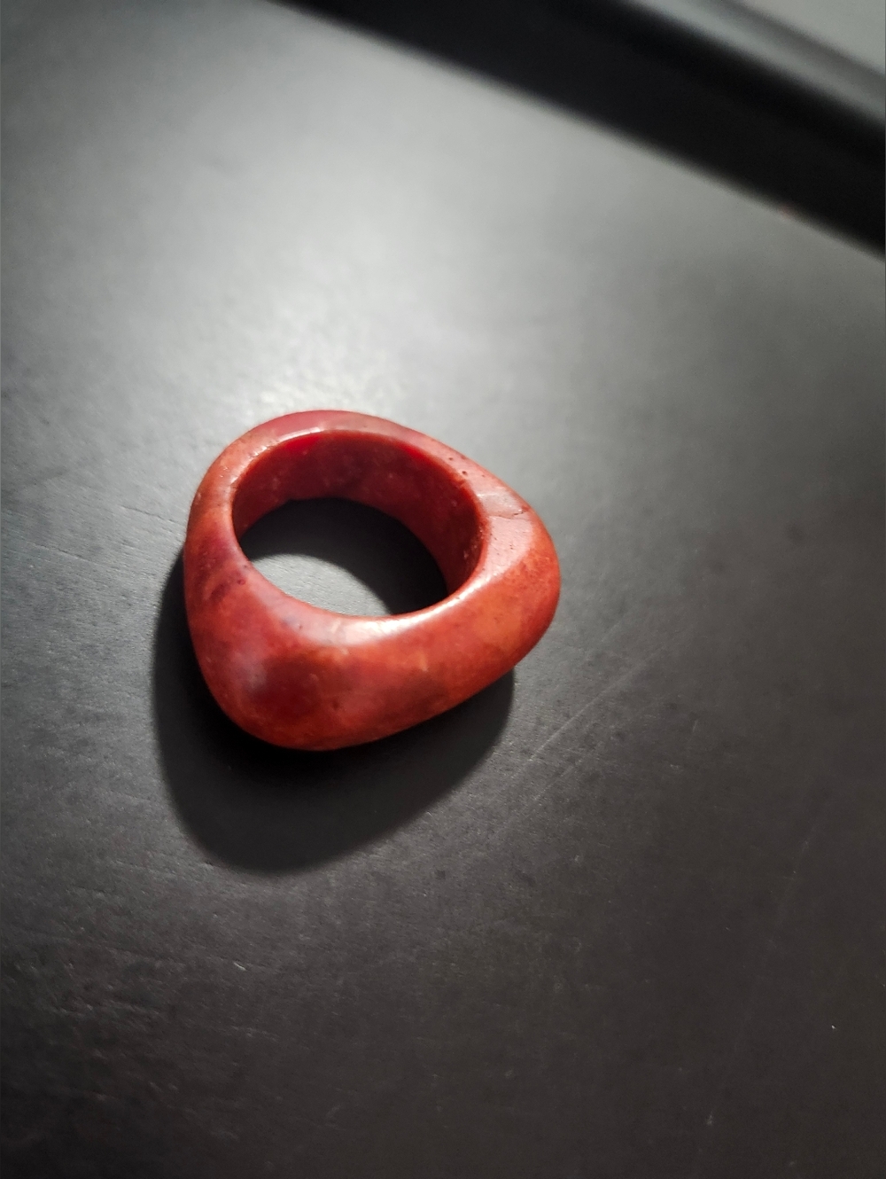 Coral Stone Ring - Women Jewelry